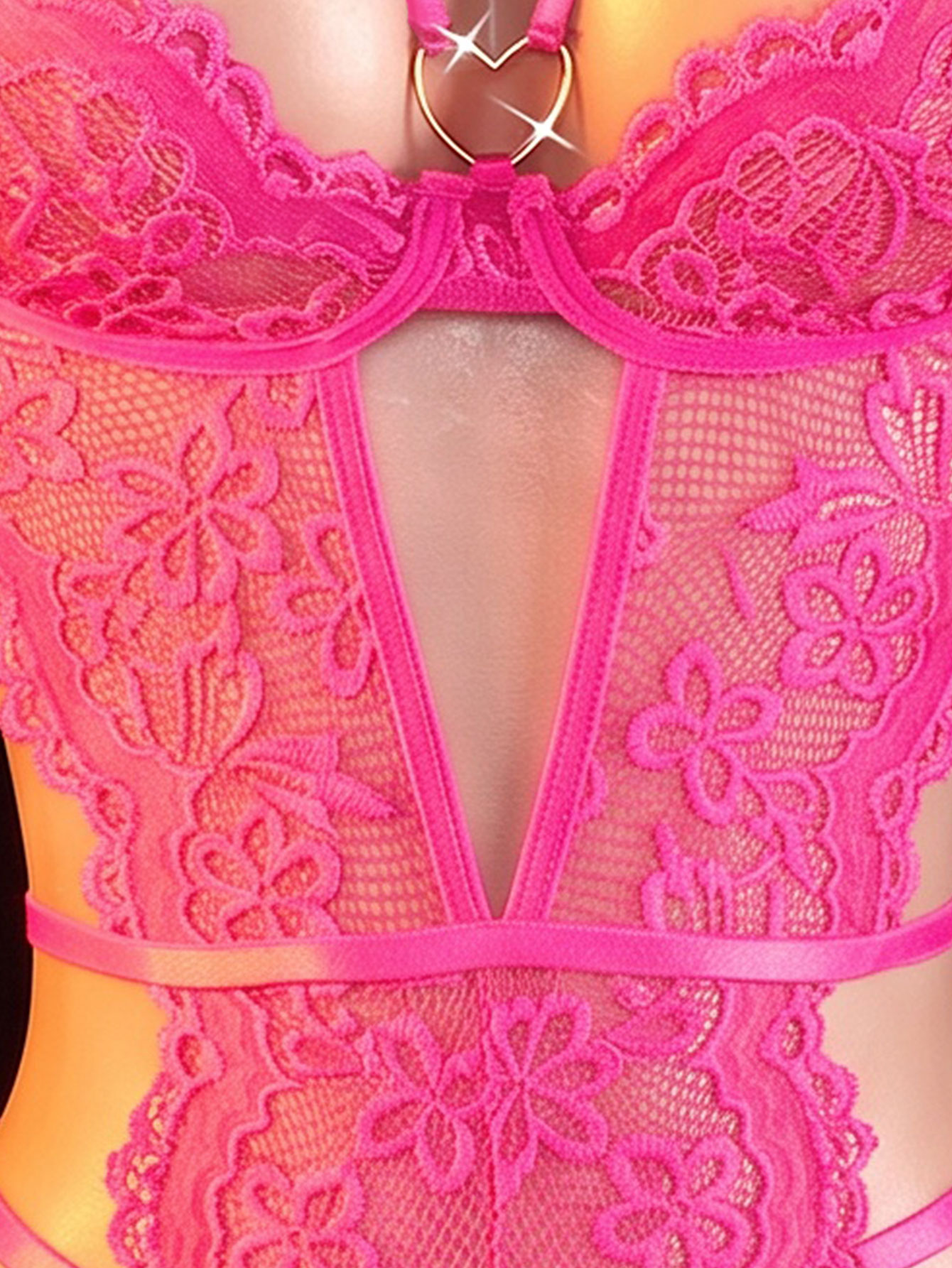 일체형 속이 비치는 레이스 섹시 란제리 에로틱 크로치리 - Lingerie 리뷰 및 가격