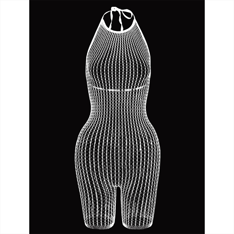 섹시한 여성용 망사 소재의 시스루 비치웨어, 속이 비치 - Sexy Mesh Sheer Bodycon Dress 리뷰 및 가격
